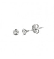 Jewelmi Custom 14k White Gold Diamond Earrings