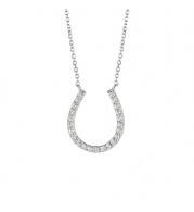 Jewelmi Custom 14k White Gold Diamond Necklace