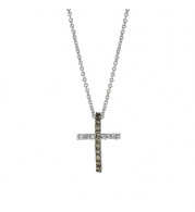 Jewelmi Custom 14k White Gold Diamond Necklace