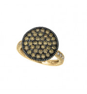 Jewelmi Custom 14k Yellow Gold Diamond Ring