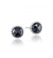 Tacori Sterling Silver Crescent Embrace Gemstone Stud Earring - SE21519
