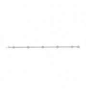 Jewelmi Custom 14k White Gold Diamond Bracelet