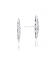 Tacori Sterling Silver The Ivy Lane Diamond Stud Earring - SE229
