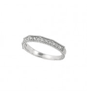 Jewelmi Custom 14k White Gold Diamond Stackables Ring