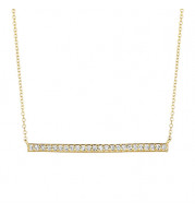 Jewelmi Custom 14k Yellow Gold Diamond Necklace