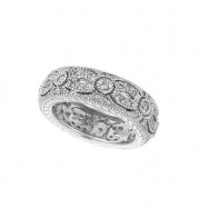 Jewelmi Custom 14k White Gold Diamond Ring