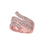 Jewelmi Custom 14k Rose Gold Diamond Ring