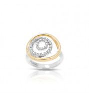 Belle Etoile Concentra Two Tone Ring