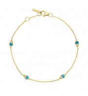 Tacori 14k Yellow Gold Petite Gemstones Women's Bracelet - SB23233FY