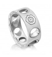 Tacori Sterling Silver Monterey Roadster Men's Ring - MR106