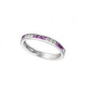 Jewelmi Custom 14k White Gold Sapphire Diamond Ring