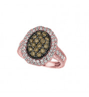 Jewelmi Custom 14k Yellow Gold Diamond Ring