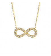 Jewelmi Custom 14k Yellow Gold Diamond Necklace