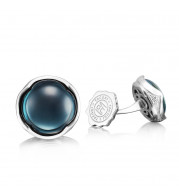 Tacori Sterling Silver Retro Classic Gemstone Men's Cuffink - MCL11137