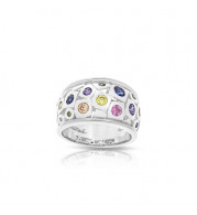 Belle Etoile Byzantine Multi Stone Ring