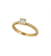 Jewelmi Custom 14k Yellow Gold Diamond Ring