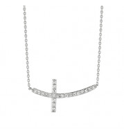Jewelmi Custom 14k White Gold Diamond Necklace
