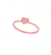 Jewelmi Custom 14k Rose Gold Diamond Ring
