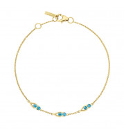 Tacori 14k Yellow Gold Petite Gemstones Women's Bracelet - SB23133FY