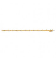 Jewelmi Custom 14k Yellow Gold Diamond Bracelet