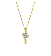 Jewelmi Custom 14k Yellow Gold Diamond Necklace