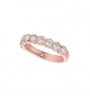 Jewelmi Custom 14k Rose Gold Diamond Ring