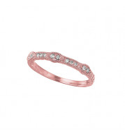 Jewelmi Custom 14k Rose Gold Diamond Ring