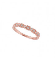 Jewelmi Custom 14k Rose Gold Diamond Ring