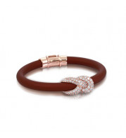 Belle Etoile Ariadne Brown & Rose Bangle