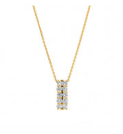 Jewelmi Custom 14k Yellow Gold Diamond Necklace