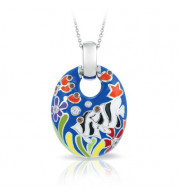 Belle Etoile Angelfish Blue Pendant