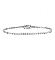 Jewelmi Custom 14k White Gold Diamond Bracelet