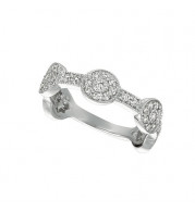 Jewelmi Custom 14k White Gold Diamond Ring