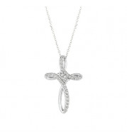 Jewelmi Custom 14k White Gold Diamond Necklace