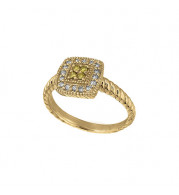Jewelmi Custom 14k Yellow Gold Diamond Ring