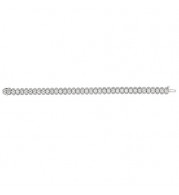 Jewelmi Custom 14k White Gold Diamond Bracelet