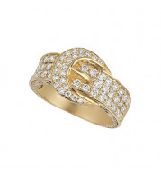 Jewelmi Custom 14k Yellow Gold Diamond Ring