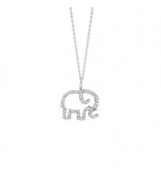 Jewelmi Custom 14k White Gold Diamond Necklace
