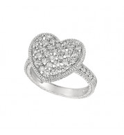 Jewelmi Custom 14k White Gold Diamond Ring