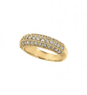 Jewelmi Custom 14k Yellow Gold Diamond Ring