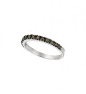 Jewelmi Custom 14k White Gold Diamond Stackable Ring