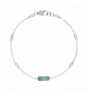 Tacori Sterling Silver Horizon Shine Gemstone Women's Bracelet - SB22538