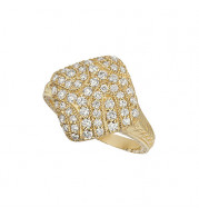 Jewelmi Custom 14k Yellow Gold Diamond Ring