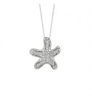 Jewelmi Custom 14k White Gold Diamond Necklace