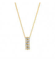 Jewelmi Custom 14k Yellow Gold Diamond Necklace