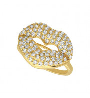Jewelmi Custom 14k Yellow Gold Diamond Ring