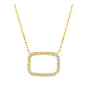 Jewelmi Custom 14k Yellow Gold Diamond Necklace