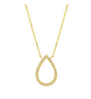 Jewelmi Custom 14k Yellow Gold Diamond Necklace