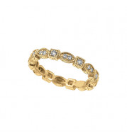 Jewelmi Custom 14k Yellow Gold Diamond Stackable Ring