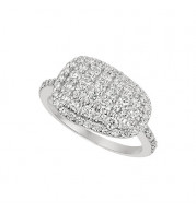Jewelmi Custom 14k White Gold Diamond Ring